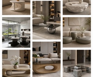 Big coffee table set 33 models