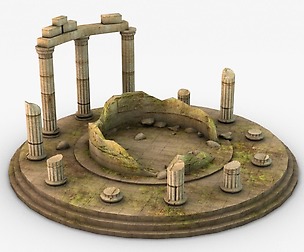 Ancient temple ruins