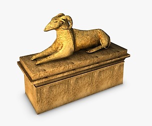 Egyptian sphinx ram