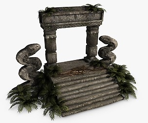 Ancient entrance ruins
