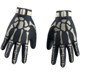 Skeleton Racing Gloves | Marvelous / Clo3d / obj / fbx