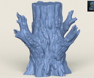Dead Tree Trunk 01