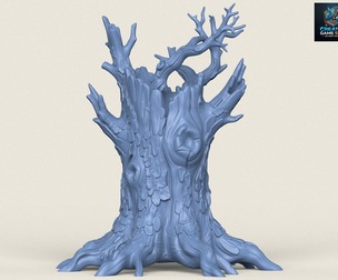 Dead Tree Trunk 04