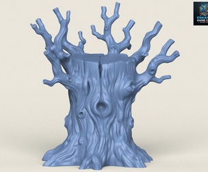 Dead Tree Trunk 09