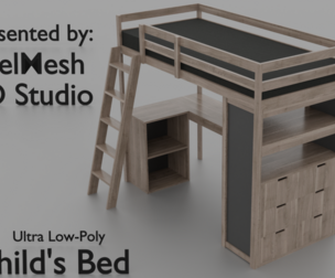 Childrens bed 01 03