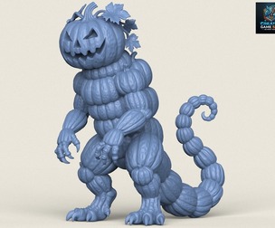 Pumpkin Monster Dinosaur