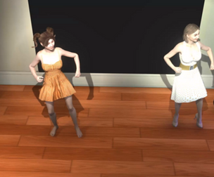 Female 3D Character Bundle  2 Rigged Women with Facial Expressions  FBX   Blender