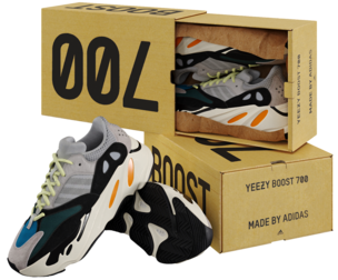 Adidas Yeezy Boost 700 Wave Runner 3D Model