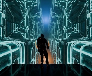 High-Tech Sci-Fi Corridor