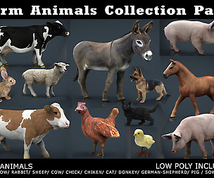 Farm Animals Collection Pack