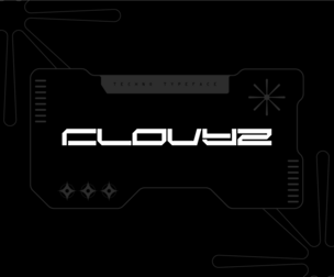 Clovyz - Futuristic Display Font