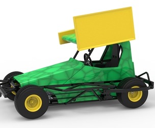 BriSCA Micro Formula 2 Stock Car Scale 1:16