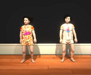 Cute Asian Kids Pack  Boy and Girl 3D Characters Fully Rigged