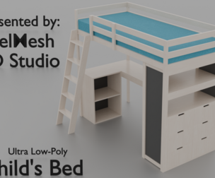 Childrens bed 01 04