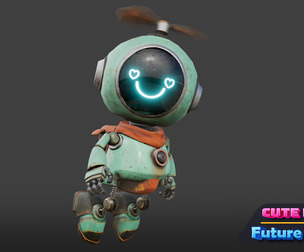 Cute Robot 04 - Future Friends