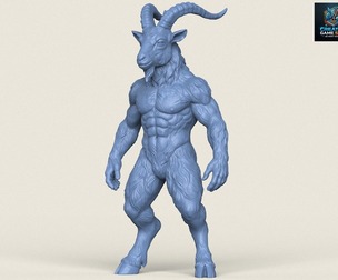 Goat Muscular Character