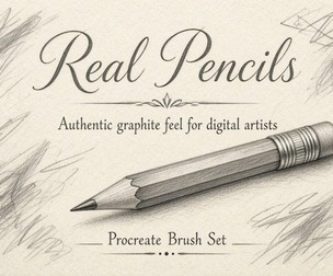 Real Pencils – Procreate Brush Set