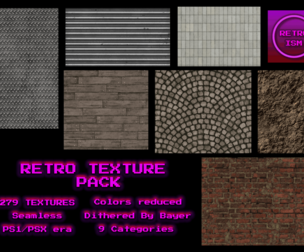 RETRO TEXTURE PACK ( PS1 / PSX )