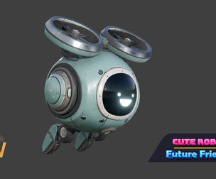 Cute Robot 08 - Future Friends