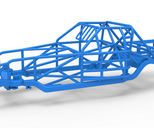 Frame of IMCA Stock car Scale 1:25