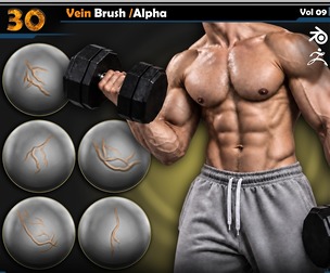 Vein Brush /Alpha | Vol.09