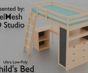 Childrens bed 01 05