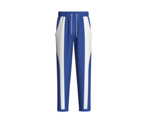 Men Royal Blue And White Pant | Marvelous / Clo3d / obj / fbx