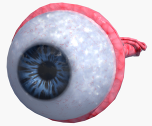 lowpoly human eye