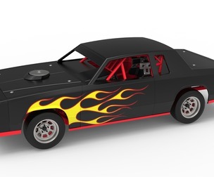 IMCA Stock car Version 2 Scale 1:25
