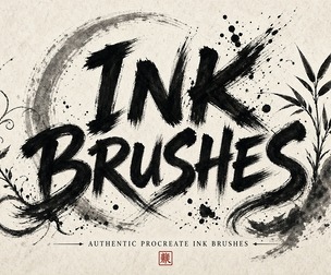 Ink Brushes for Procreate