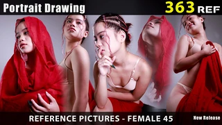 Portrait Drawing | Reference_Pictures_Female_45 cover