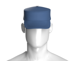 Men Kepi Cap With Central Button Accent | Marvelous / Clo3d / obj / fbx