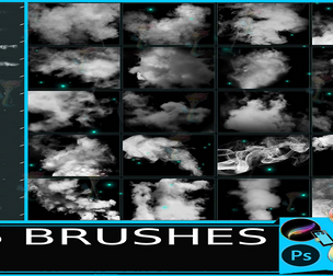 96 Smoke, Fog & Atmosphere Brushes for Procreate & Photoshop