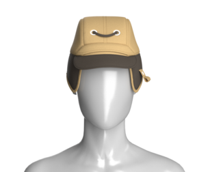 Girls Streetwear Cap | Marvelous / Clo3d / obj / fbx