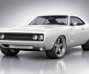 Dodge Charger American Muscle Car 3D Model