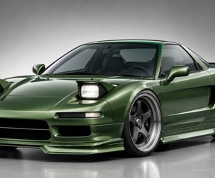 Honda NSX 1992 Type R Performance Car 3D Model