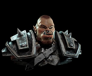 Orc Bust - Game Ready