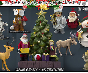 CHRISTMAS ORNAMENTS PACK