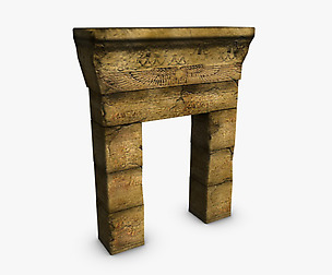 Egyptian doorway