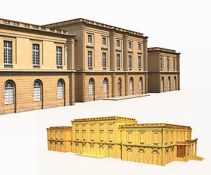 Public Building 167 Low Poly