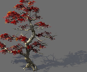 Game Model - Forest - Maple Tree 3