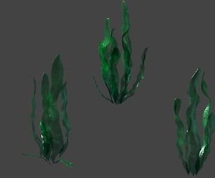 Game model - seabed - kelp
