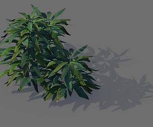 Game Model - Forest - Shrub 16