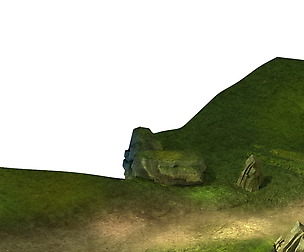 Game Model - Forest - Mountain Road 01