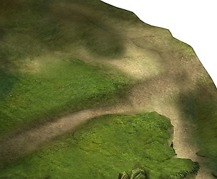 Game Model - Forest - Mountain Road 02