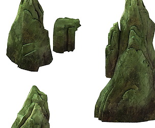 Game Model - Forest - Stone