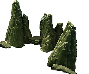 Game Model - Forest - Stone 04
