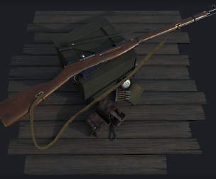 Mosin Nagant M1891-30 / PBR and Game-Ready