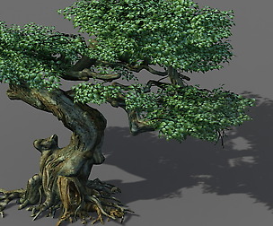 Game Model - Forest - Trees 12