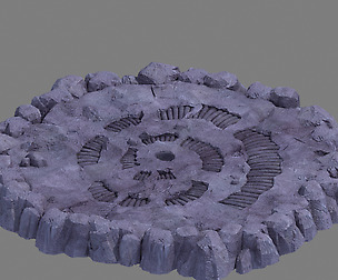 Submarine maze - spiral hole